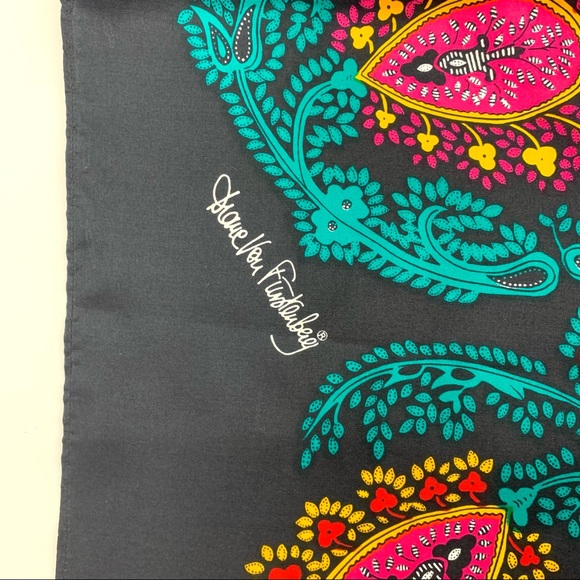 Diane Von Furstenberg Oversized Silk Scarf - Picture 9 of 13